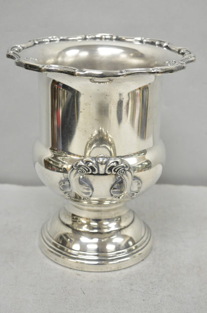 Vintage Leonard Silver Plated Trophy Cup Urn Champagne Chiller Bar Ice Bucket