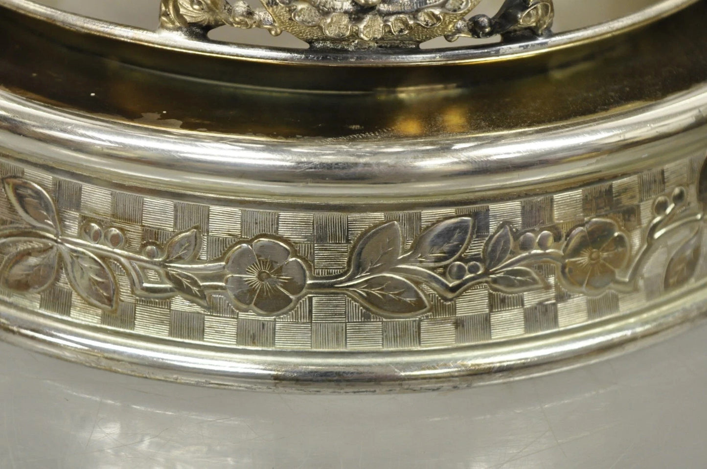Antique Wilcox Silver Plated Victorian Ornate Tilt Stand Water Lemonade Pitcher
