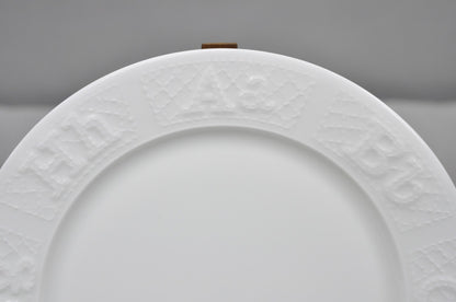 Lauren Ralph Lauren "Mackenzie Quilt" 3 Pc Bone China Children's "ABC" Dish Set