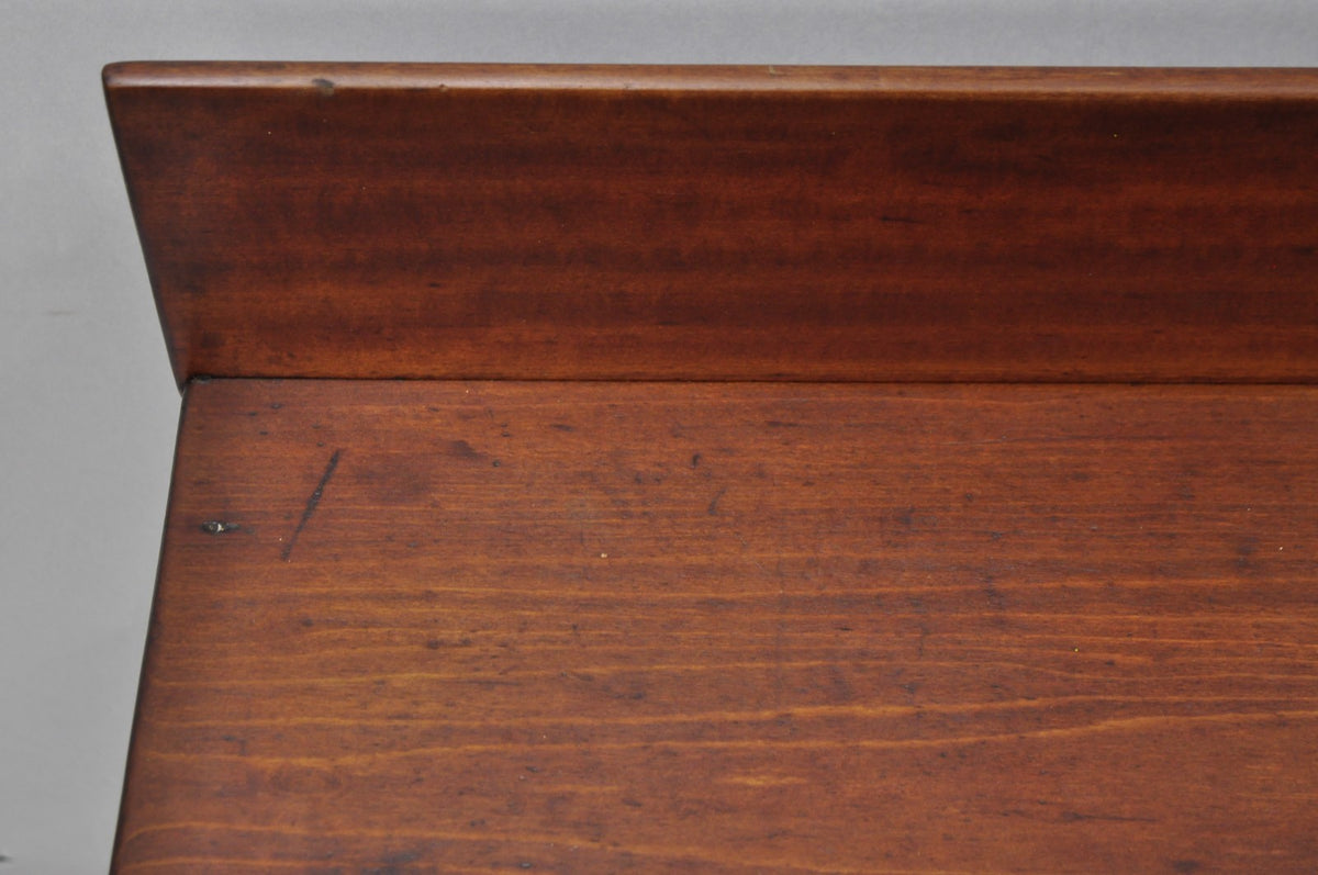 Antique Sheraton Mahogany One Drawer Washstand Server Farmhouse Side Table