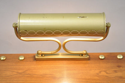 Vintage Victorian Lighted Podium Metal Column Pedestal Base Lectern Book Stand