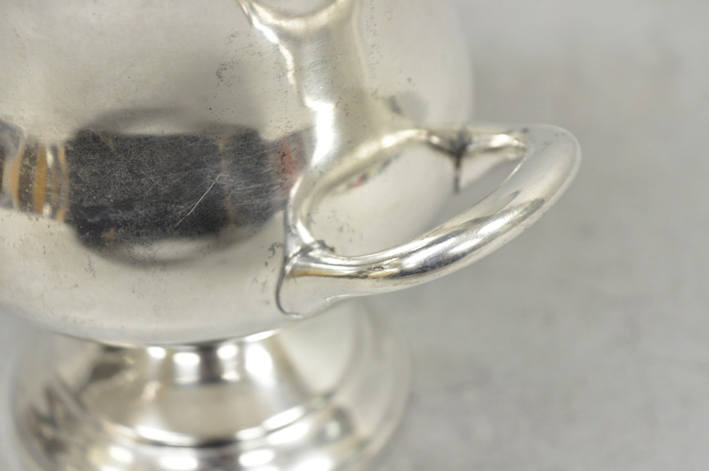 Vintage Leonard Small Silver Plated Trophy Cup Urn Champagne Chiller Ice Bucket