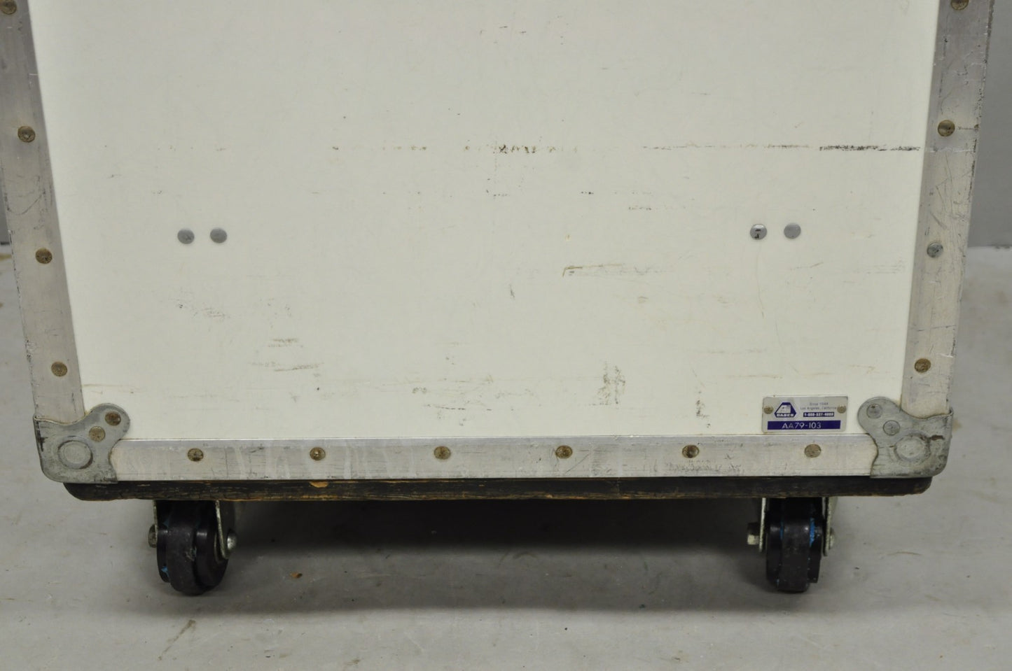 A&J 5 Drawer Road Case AA79-103 Rolling Production Hard Case Storage Trunk