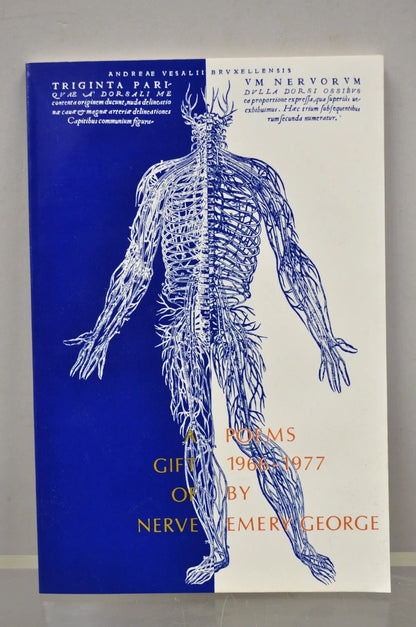 Emery George A Gift of Nerve/Poems Book 1966-1977 Kylix Press 1978 Paperback NOS