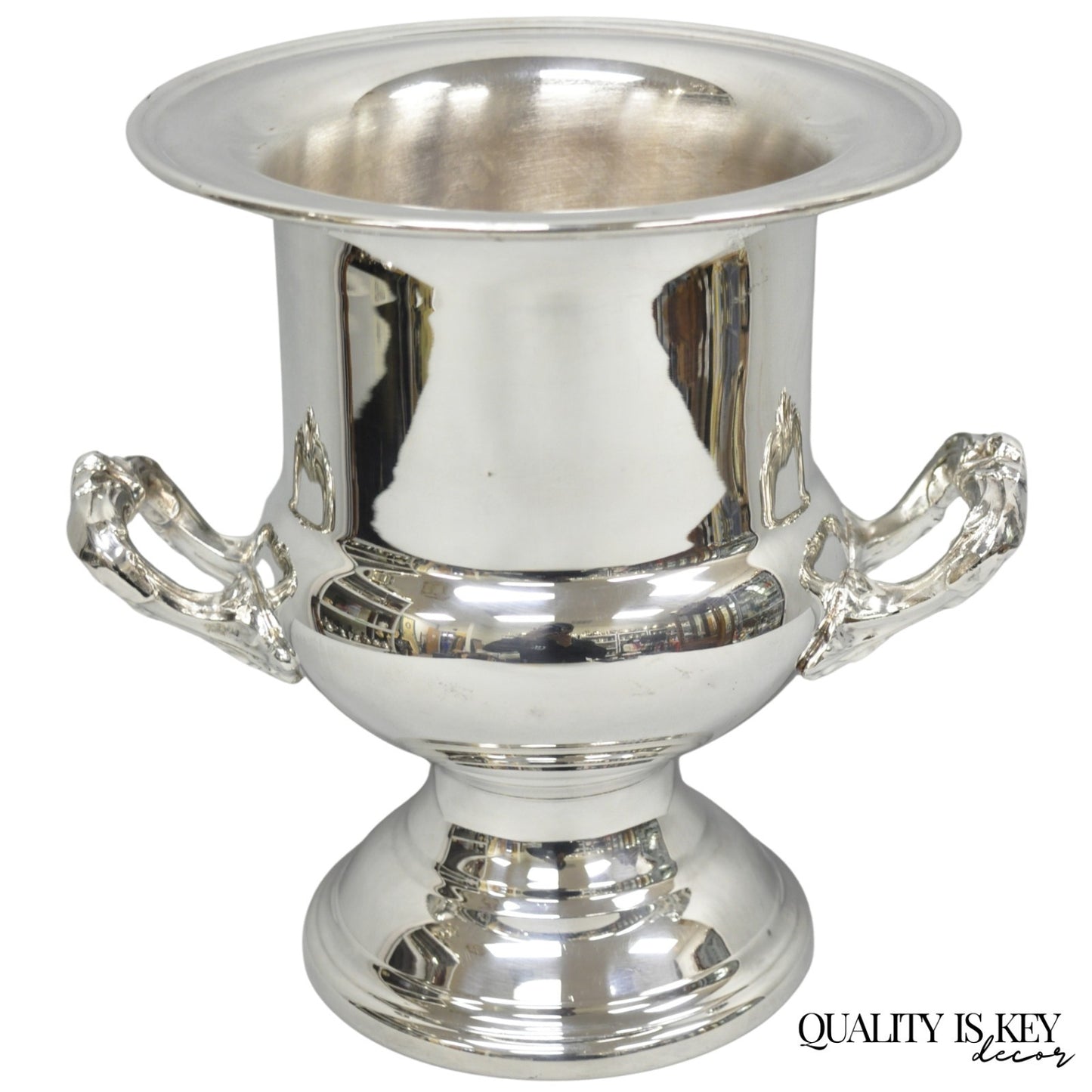 Vintage Newport Gorham Silver Plated Trophy Cup Urn Champagne Chiller Ice Bucket