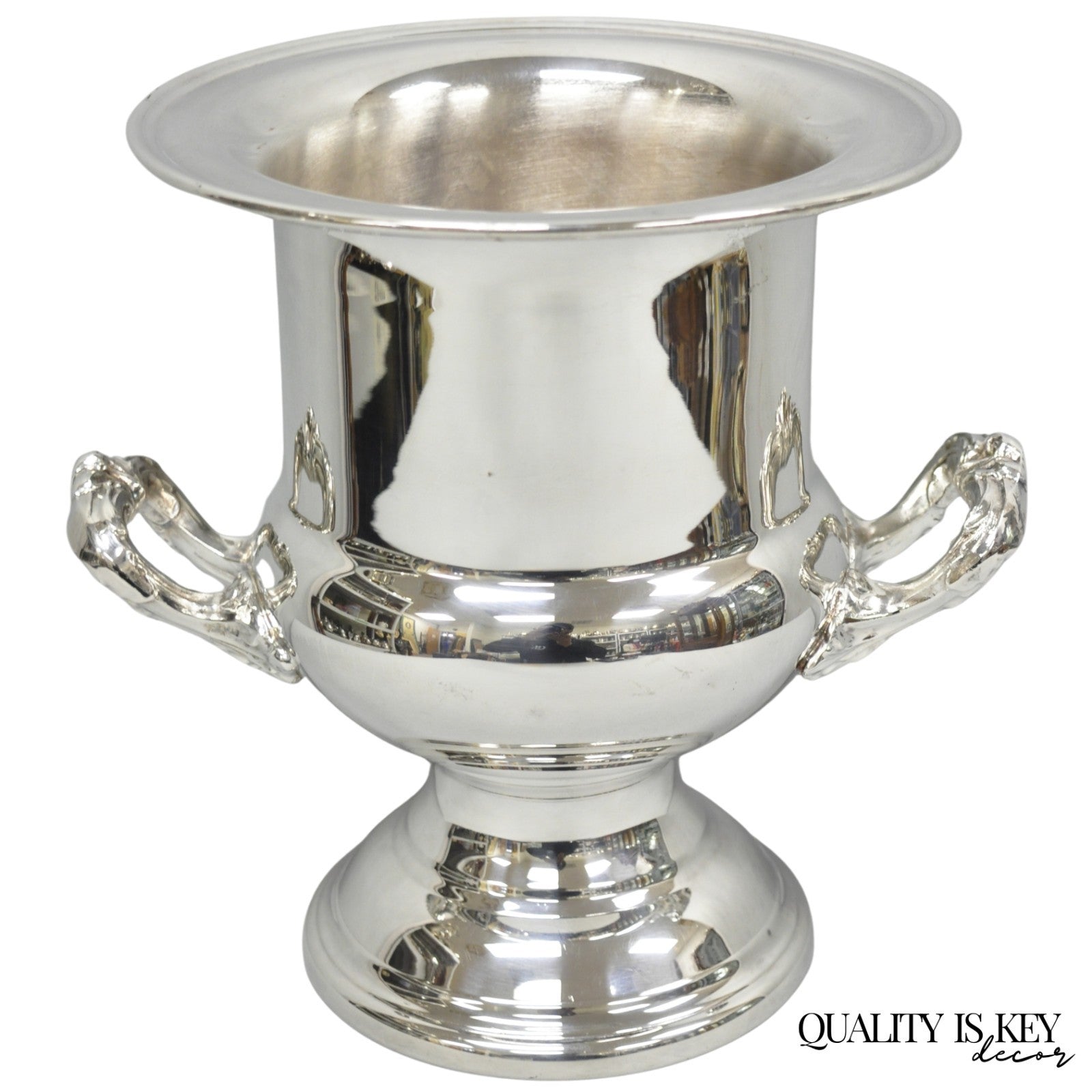 Vintage Newport Gorham Silver Plated Trophy Cup Urn Champagne Chiller Ice Bucket
