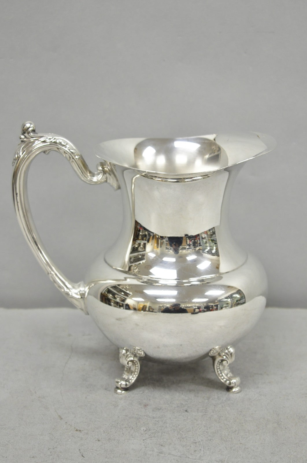 Rogers Silver Plated Water Pitcher Award Syracuse International Horse Show 1974