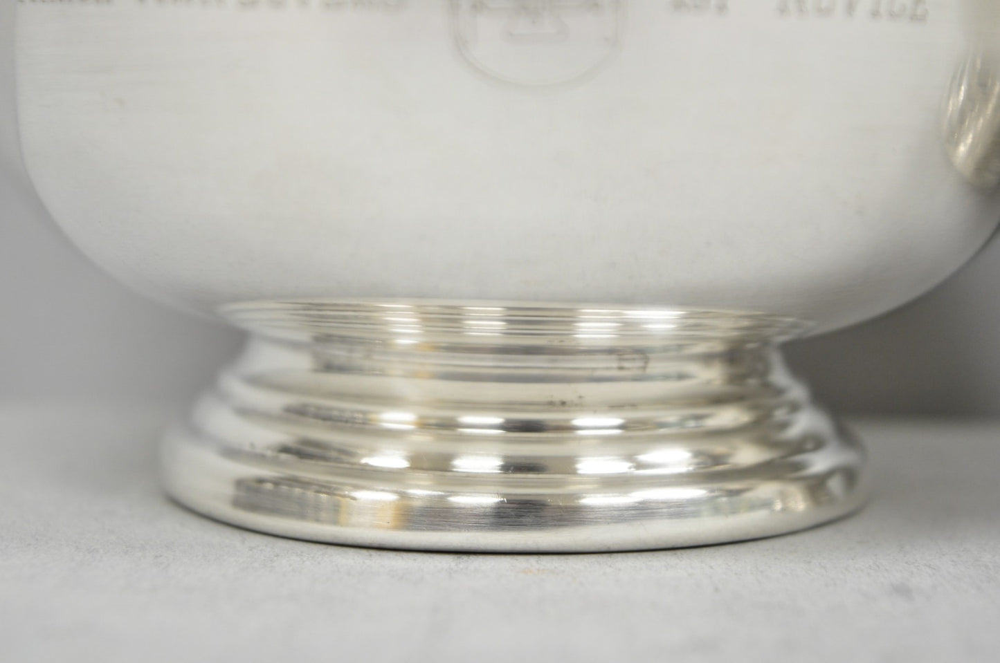 Vintage SSSC&BDS Car Club Silver Plated Award Footed Nut Bowl Dish - a Pair
