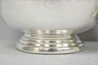 Vintage SSSC&BDS Car Club Silver Plated Award Footed Nut Bowl Dish - a Pair