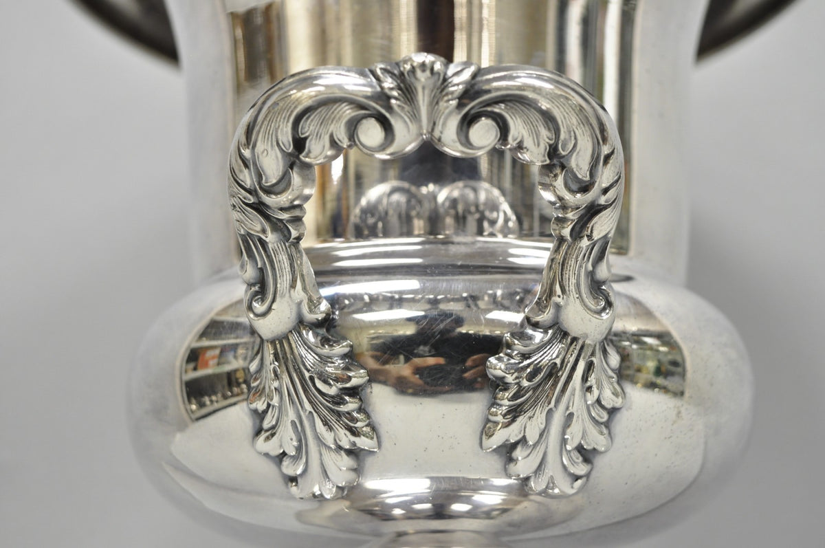 Vintage Bristol Silver Plated Trophy Cup Urn Champagne Chiller Bar Ice Bucket