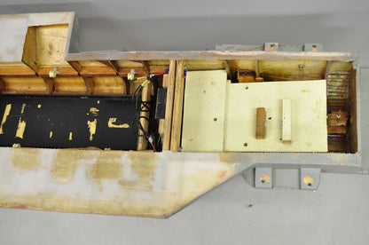 Vintage Large 84" USS Nimitz CVN-68 Aircraft Carrier Navy Military Model Ship 37