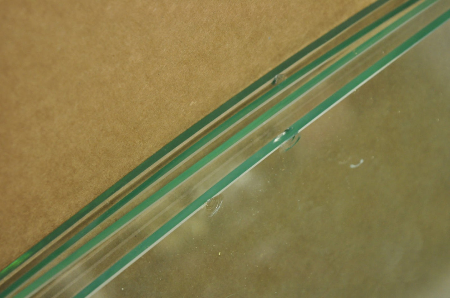 Antique American Empire Tiger Oak Curved Glass China Cabinet w/ Carved Griffins