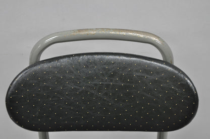 Vintage Hamilton Cosco Propeller Base Tanker Style Adjustable Office Desk Chair