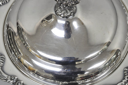 Vintage Sheffield Victorian Silver Plated Large Warmer Chafing Serving Dish