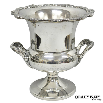 Vintage Victorian Silver Plated Trophy Cup Urn Champagne Chiller Bar Ice Bucket
