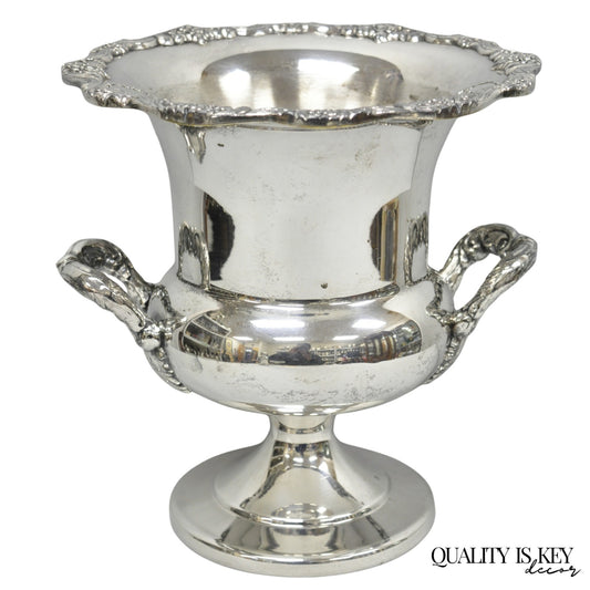 Vintage Victorian Silver Plated Trophy Cup Urn Champagne Chiller Bar Ice Bucket