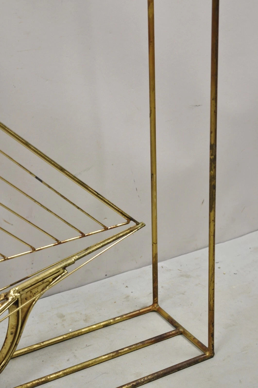 Curtis Jere Mid Century Modern Clipper Ship Large Metal 3D Sailboat Sculpture