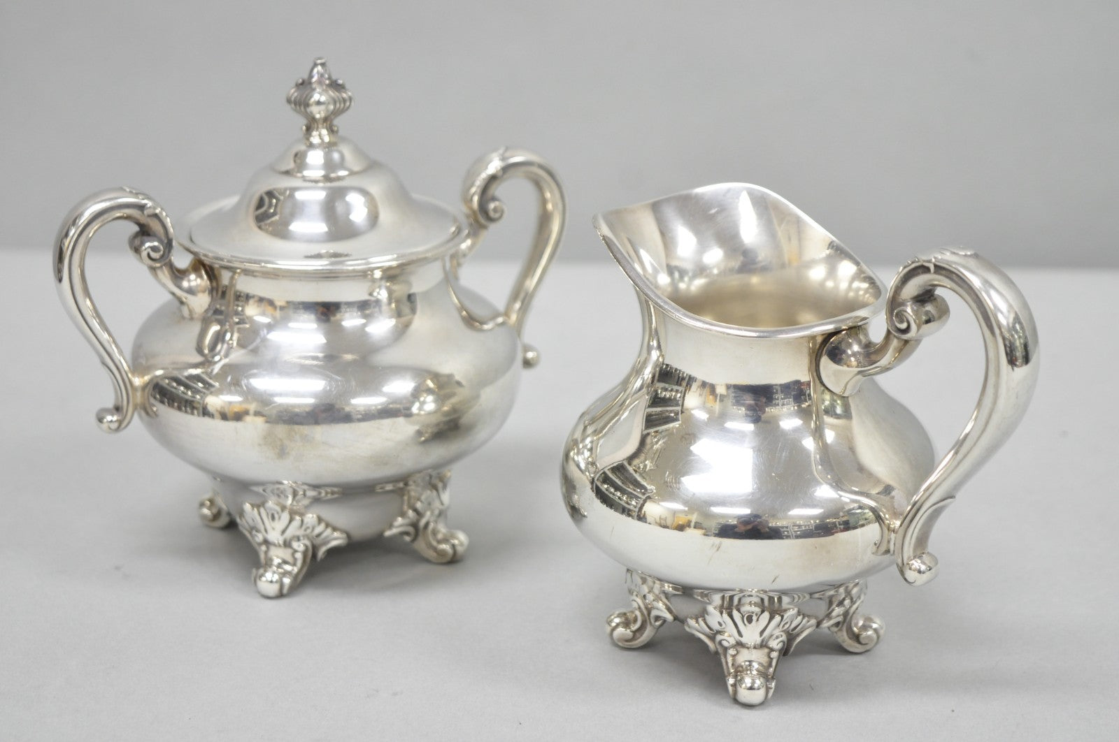 Vintage Reed & Barton Regent 5600 Silver Plated Tea Coffee Service - 4 Pc Set
