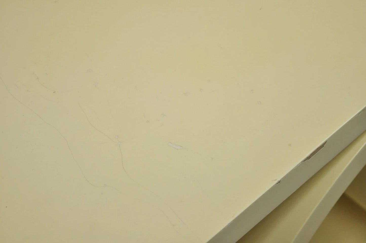 Vintage Modern Triple "C" Bone Lacquer Sculptural Springer Style Console Table