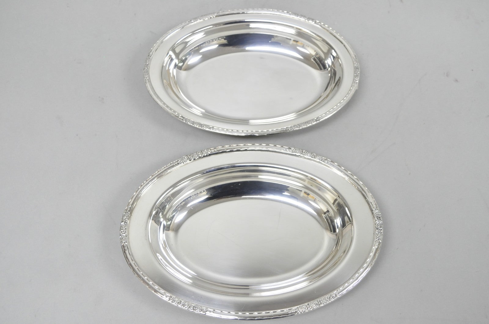 International Silver Co "Camille" Silver Plated Covered Vegetable Serving Dish