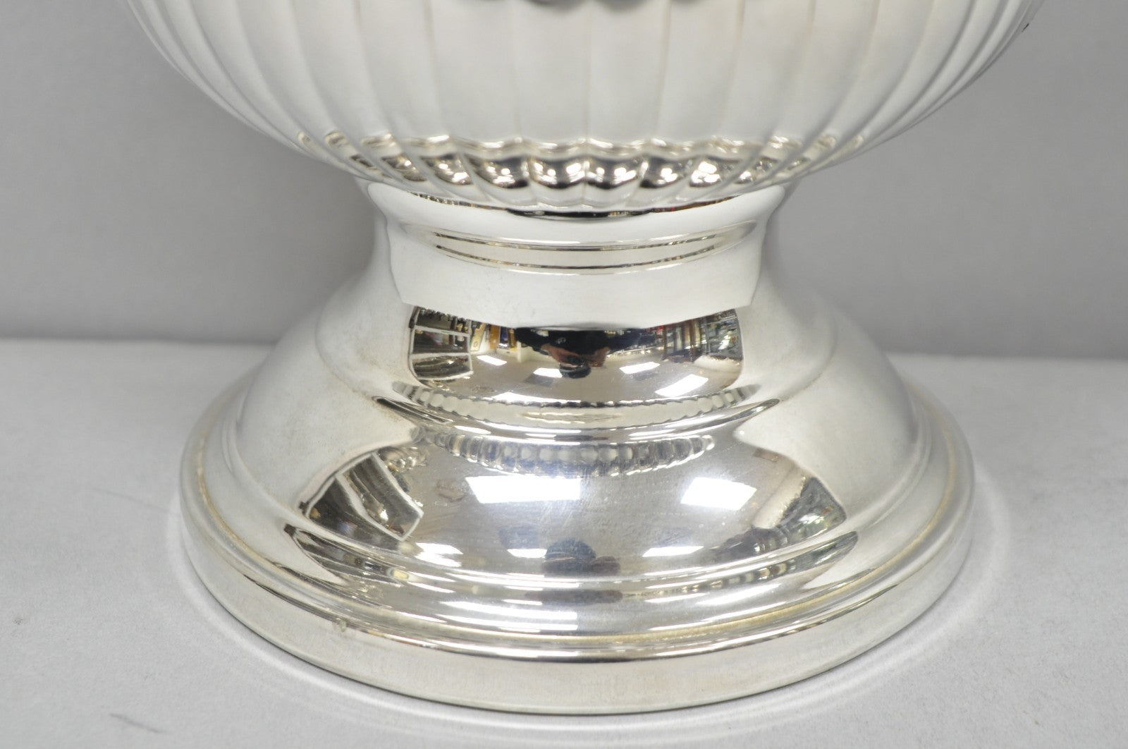 Vintage Silver Plated Trophy Cup Urn Champagne Chiller Ice Bucket Engraved