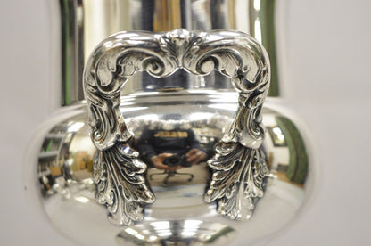 Sheffield USA Silver Plated Ornate Twin Handle Champagne Chiller Ice Bucket