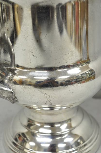 Vintage Leonard Silver Plated Trophy Cup Urn Champagne Chiller Bar Ice Bucket
