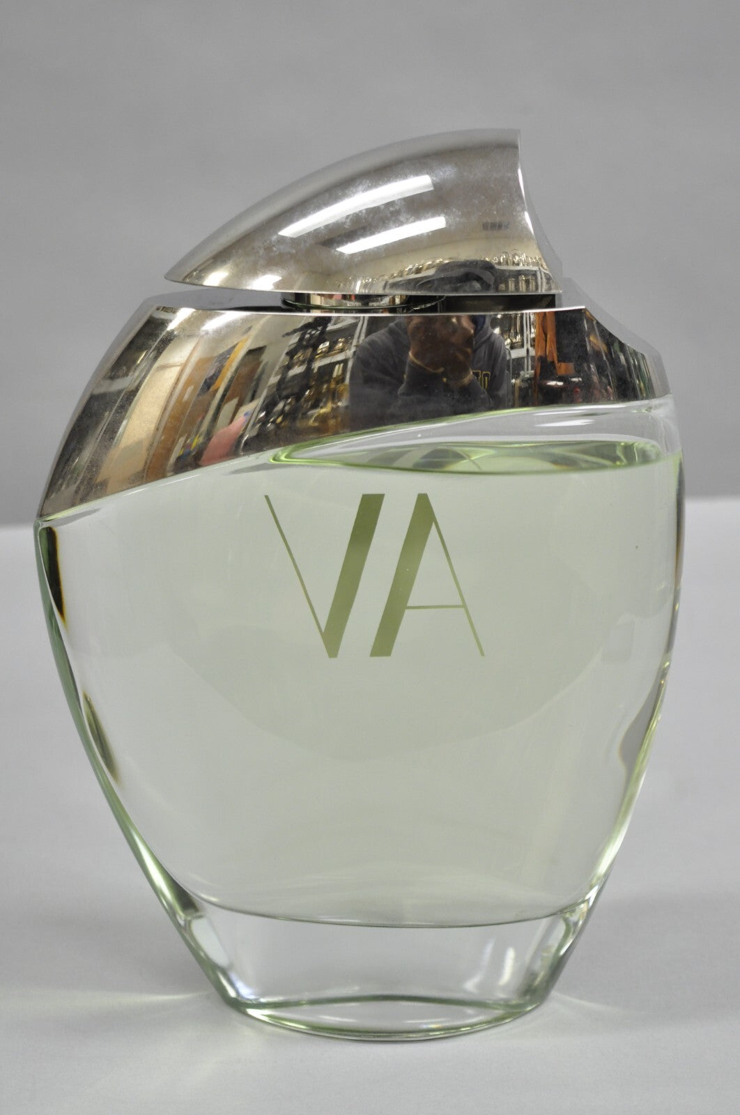 Vintage Large 12" Dummy Bottle AV By Adrienne Vittadini Perfume Store Display