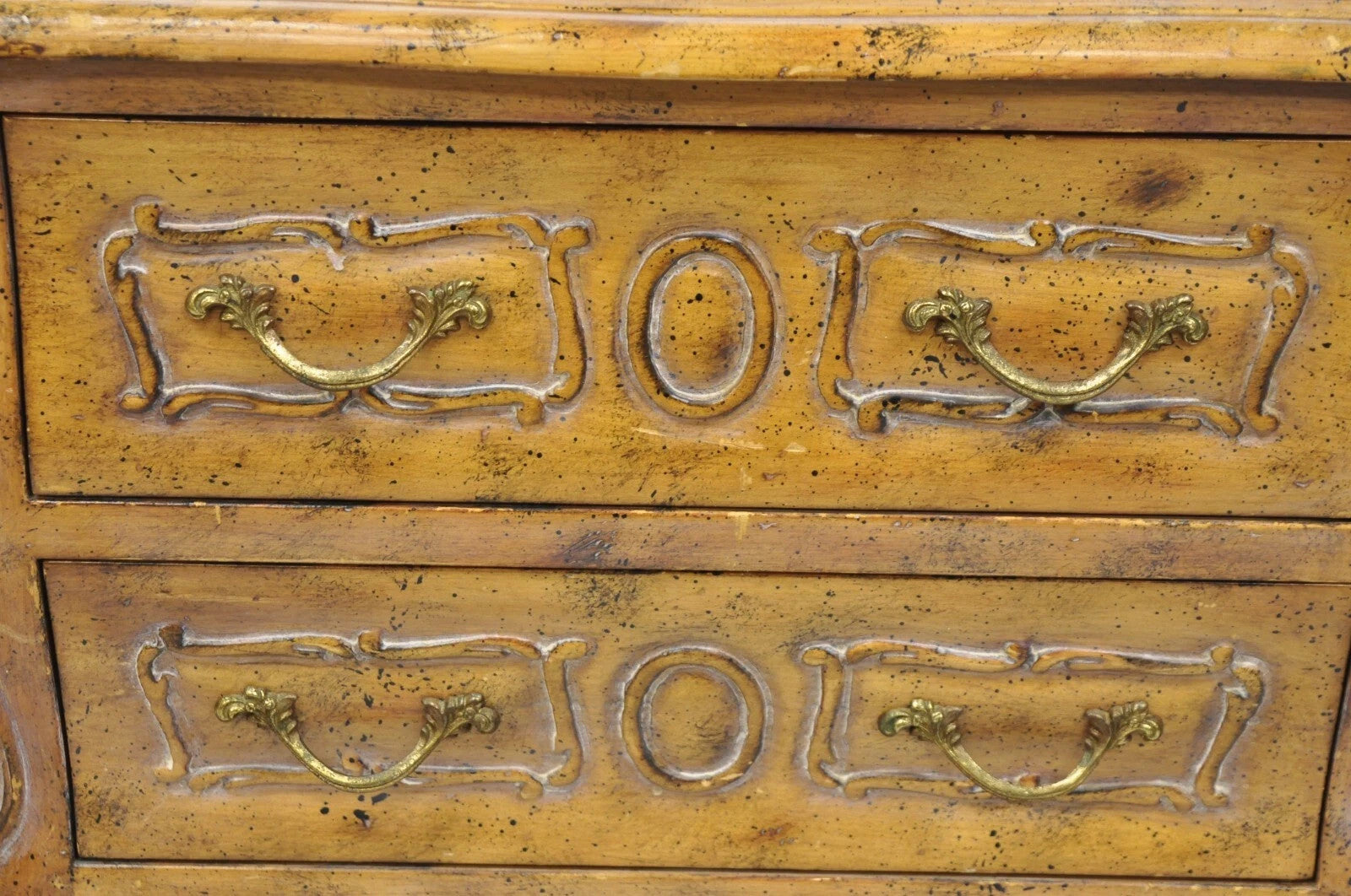 Vintage Italian Salesman Sample Louis XV Commode Jewelry Box Miniature Chest