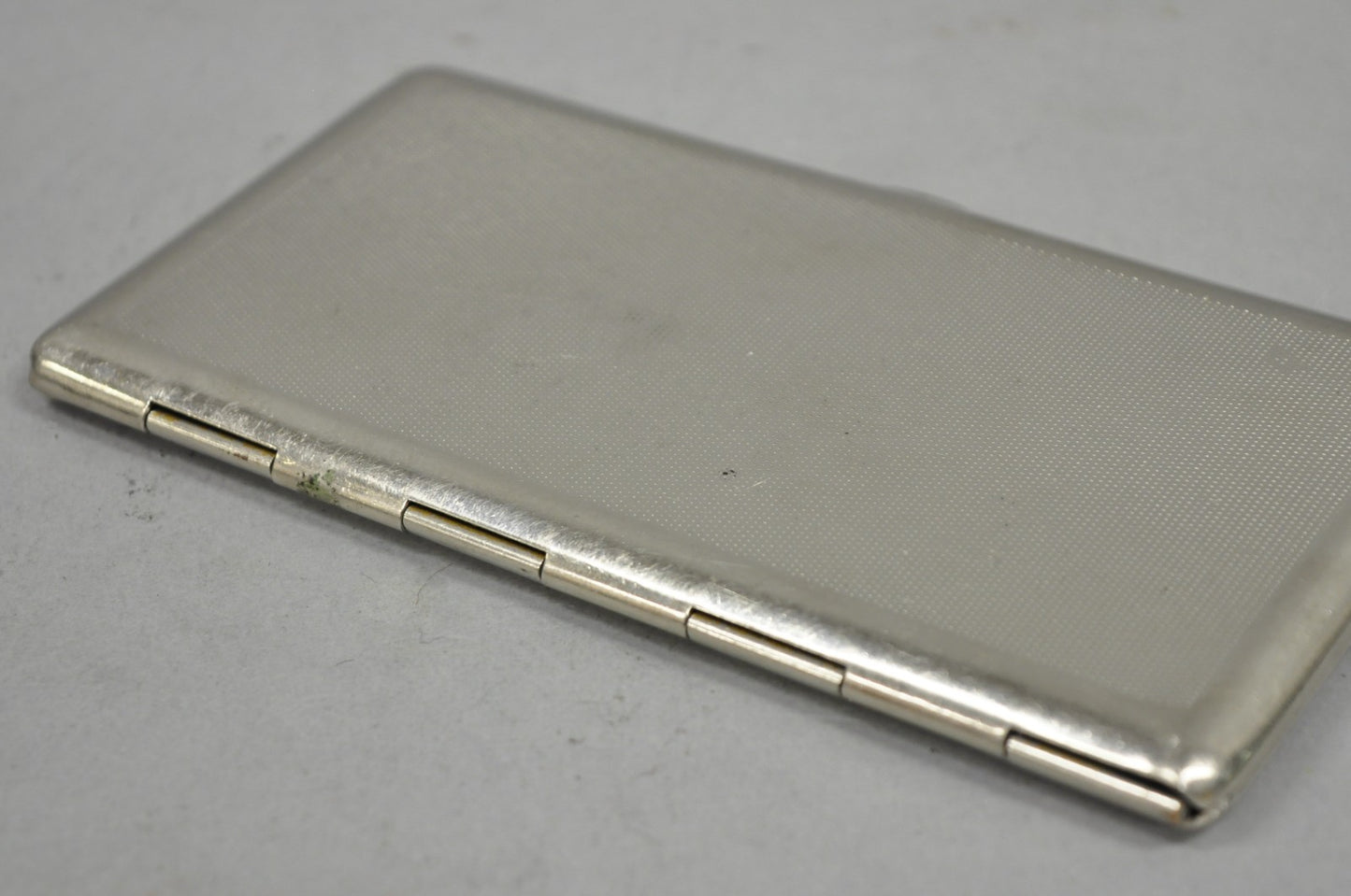 Vintage Art Deco Silver Plated Elegant Cigarette Case Holder Made in England