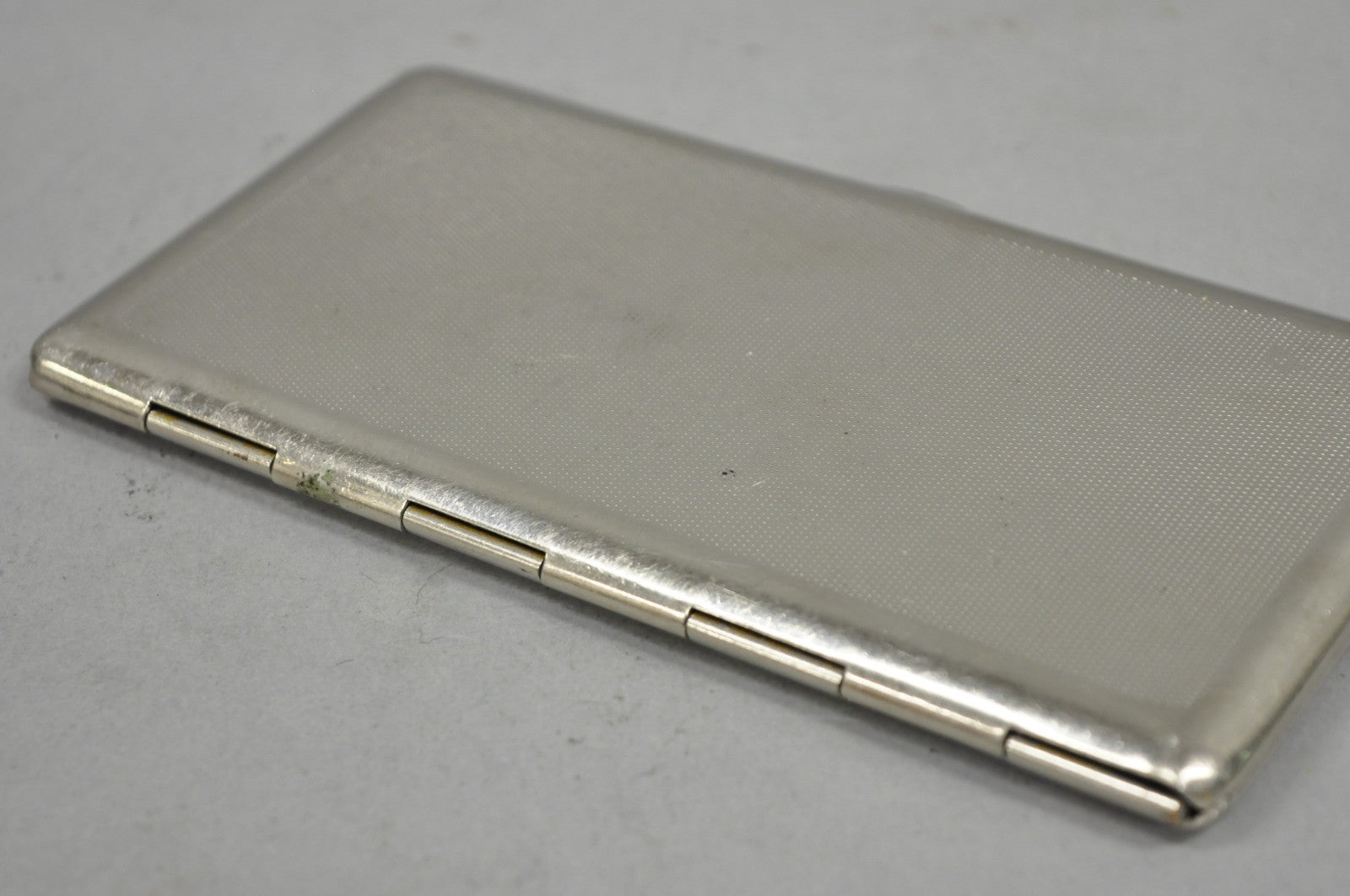 Vintage Art Deco Silver Plated Elegant Cigarette Case Holder Made in England