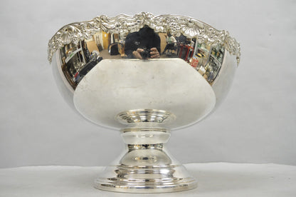 F.B. Rogers Victorian Silver Plated Bar Punch Bowl Ice Bucket Champagne Chiller