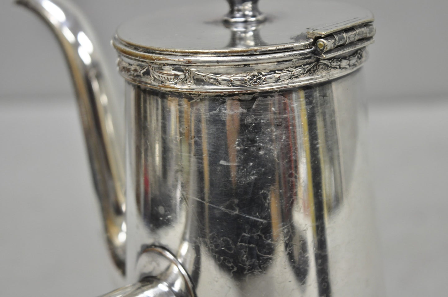 Antique "The Windermere Hotel" London Silver Plated Coffee Tea Pot by Gorham