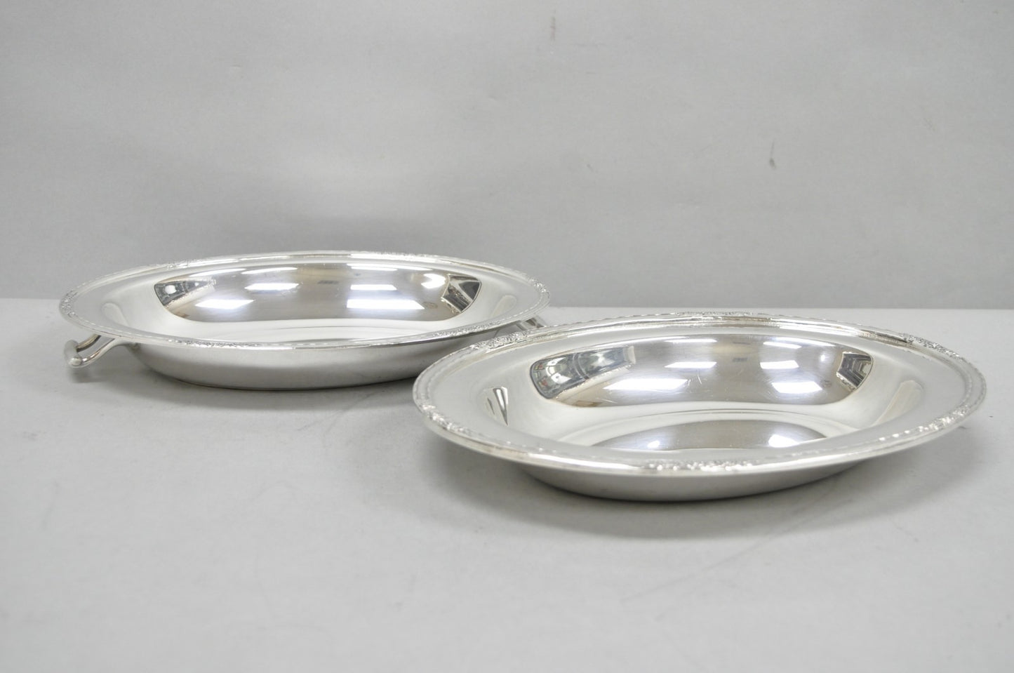 International Silver Co "Camille" Silver Plated Covered Vegetable Serving Dish