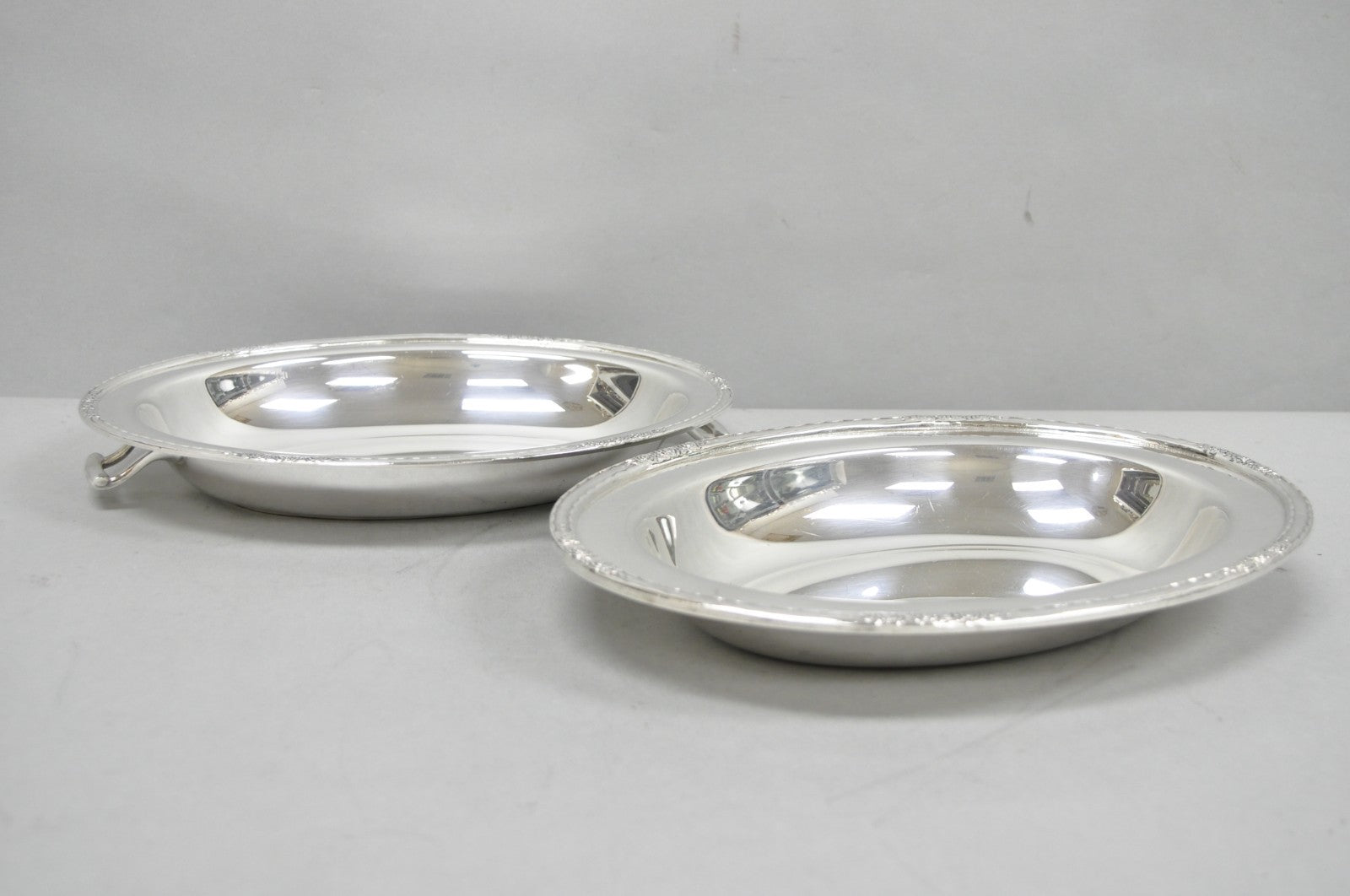 International Silver Co "Camille" Silver Plated Covered Vegetable Serving Dish