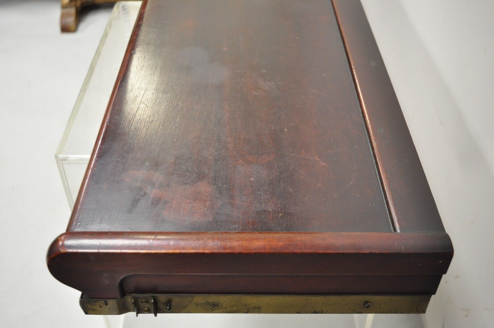 Globe Wernicke Grade 598 1/2 Mahog Barrister Lawyer Bookcase Corner Top Section