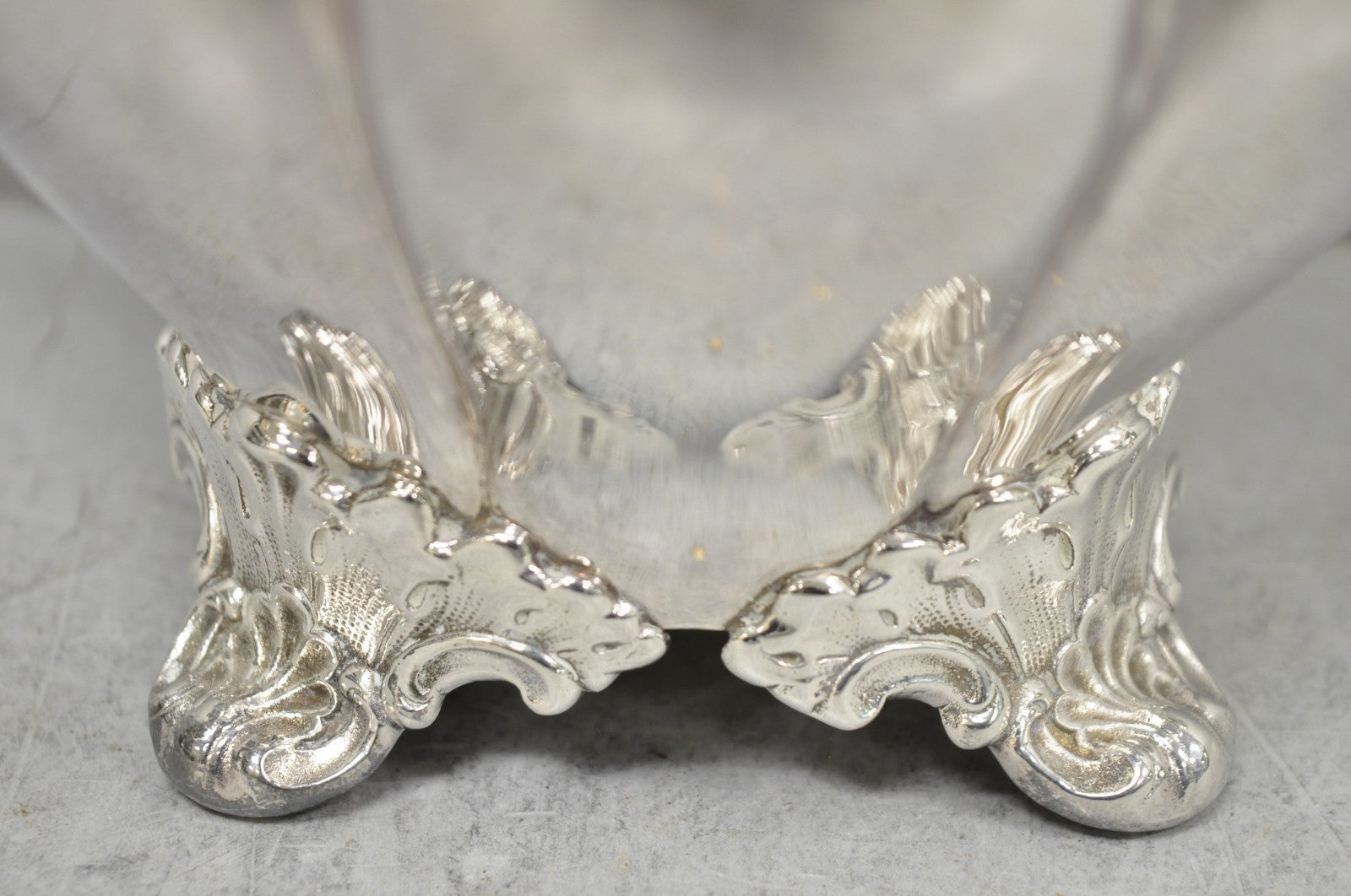 Vintage Victorian Silver Plated Bulbous Footed Tea Pot Tea Kettle