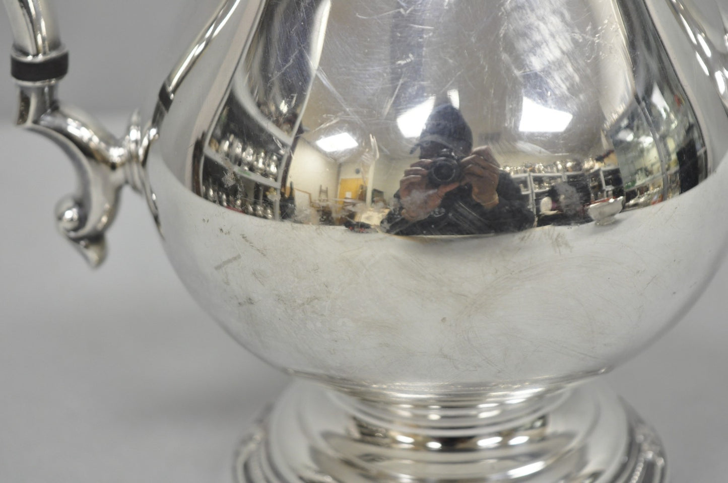 Vintage Rogers Bros. "Remembrance" Silver Plated Victorian Coffee Pot Teapot