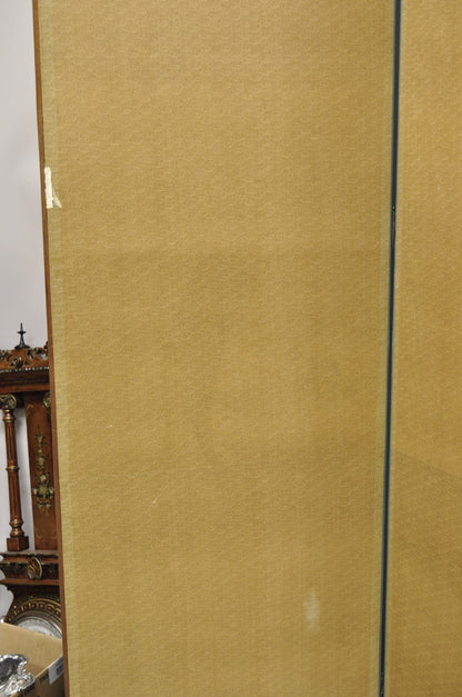 Neoclassical Robert Adam Style 96" Large 4 Panel Folding Screen Room Divider