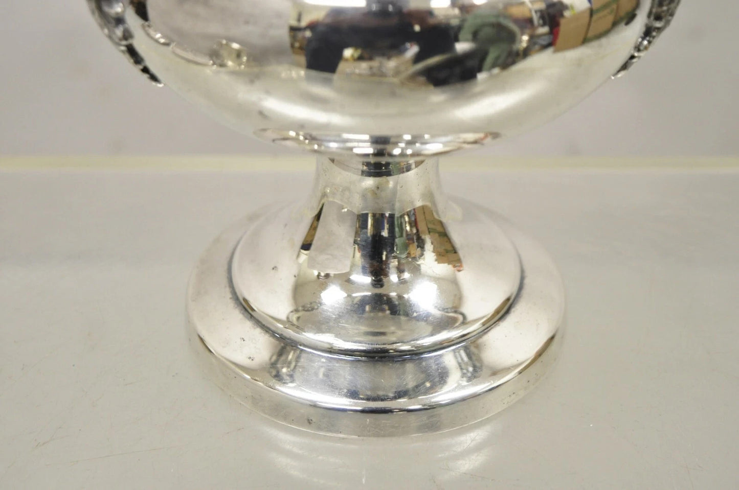 All State World Series Challenge 82 Baseball Silver Plated Trophy Cup Ice Bucket