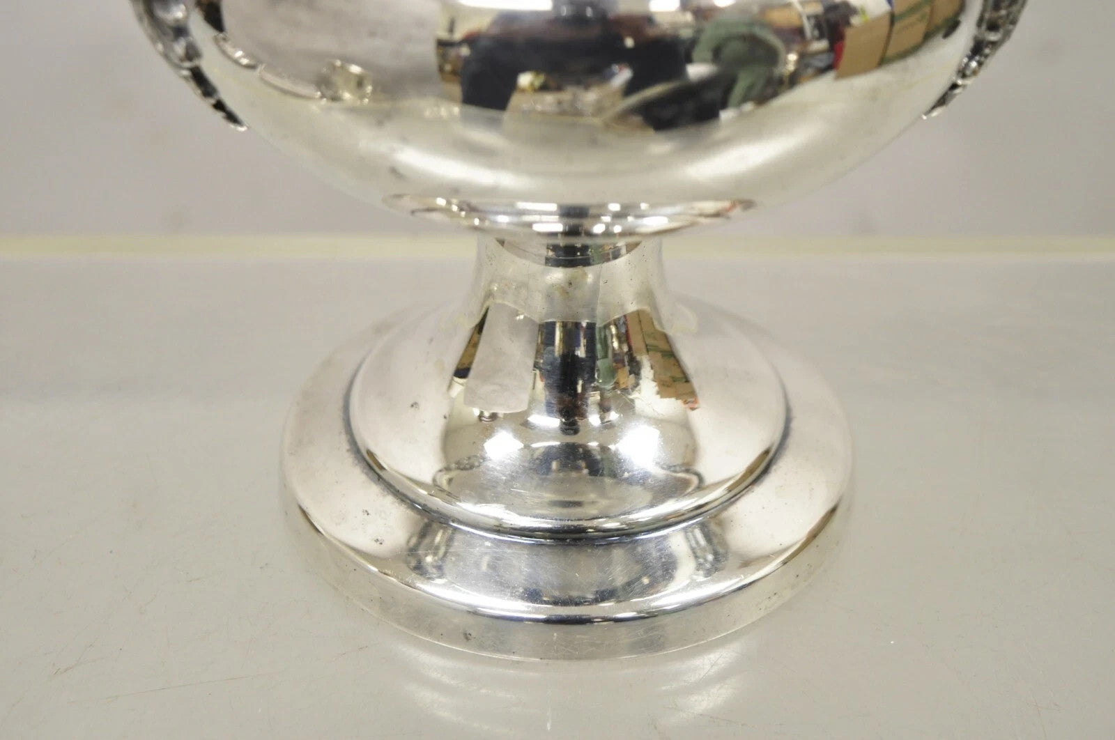 All State World Series Challenge 82 Baseball Silver Plated Trophy Cup Ice Bucket