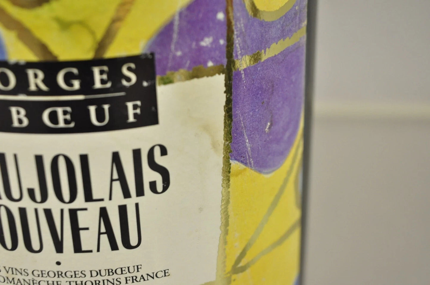 2004 George Duboeuf Beaujolais Nouveau Vtg Display Dummy Wine Champagne Bottle