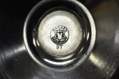 Antique Meriden English Victorian Silver Plated Goblet Cup w/ "H" Monogram