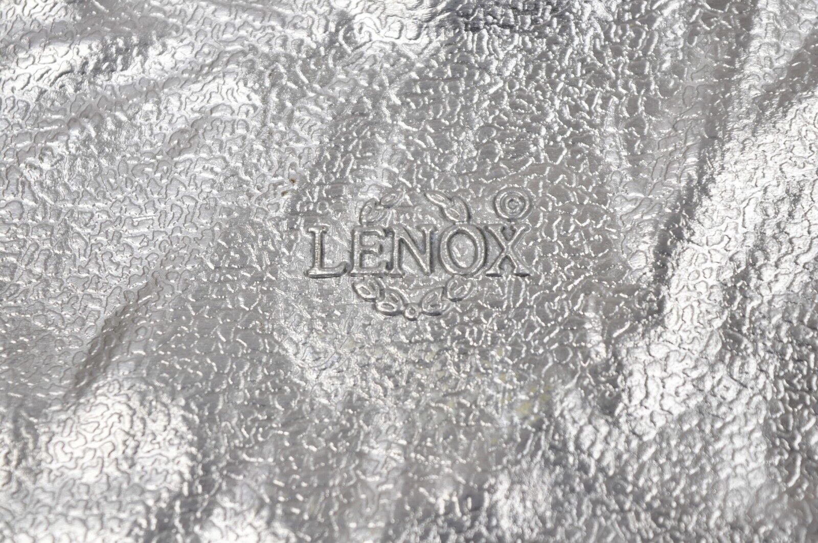 Vintage Lenox Retired Large Rooster Metal Holiday Serving Platter Tray