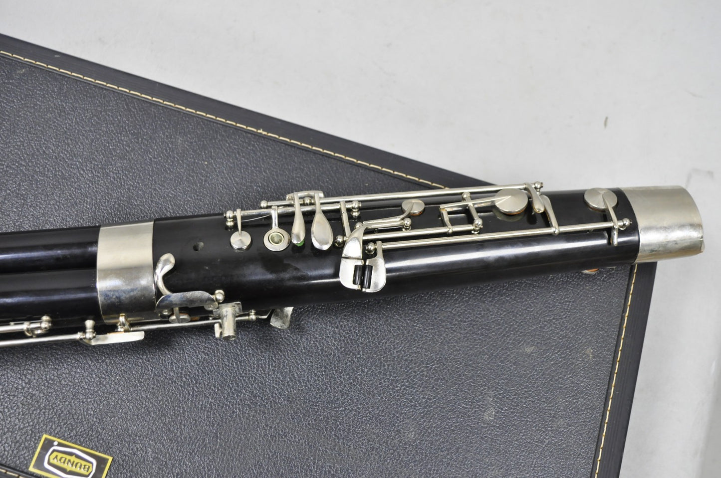 Vintage Selmer Bundy 1432 Student Resonite Bassoon with Carrying Case #2654