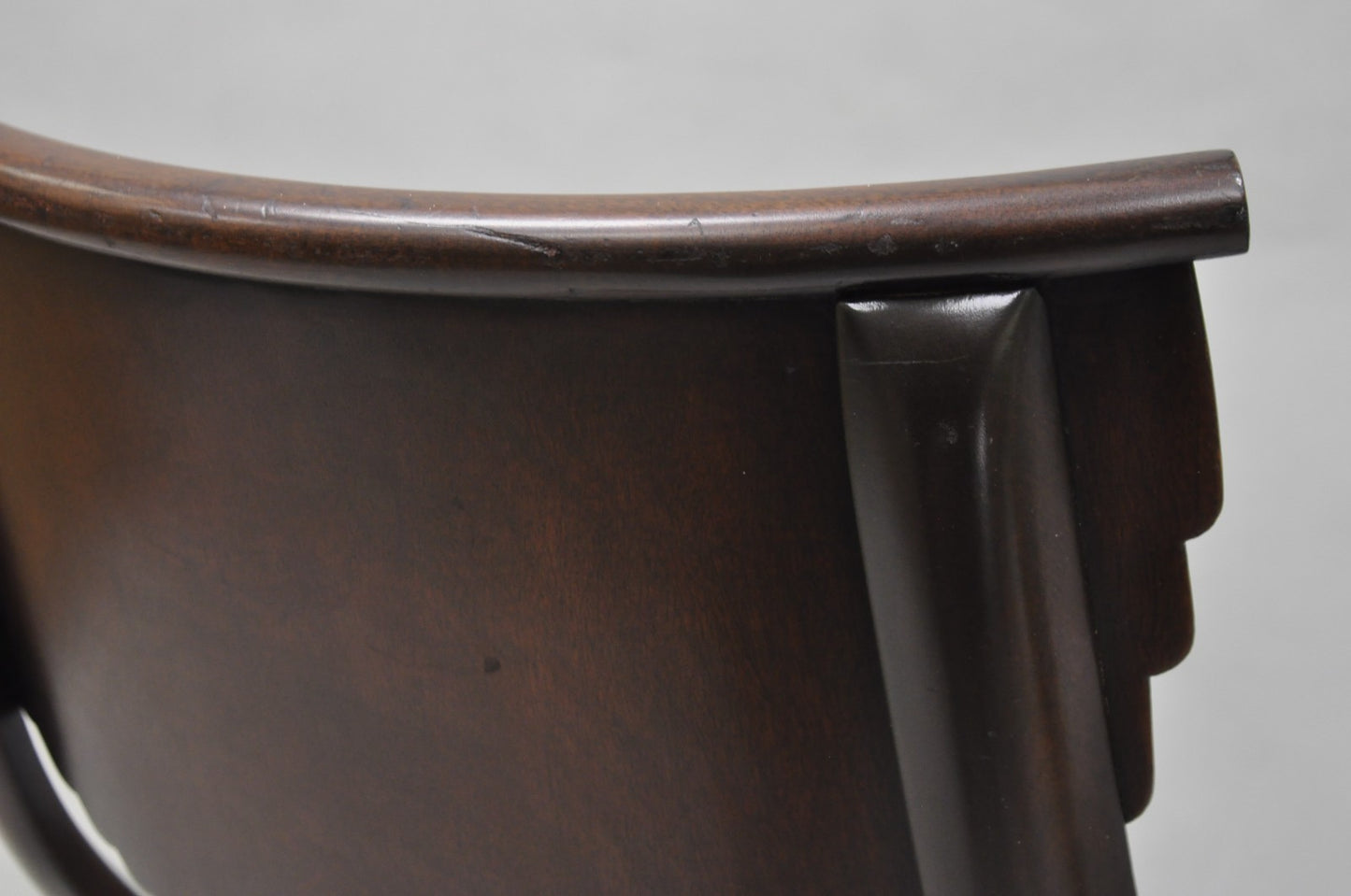 Pietro Constantini Italian Regency Mahogany Klismos Dining Chairs - Set of 4