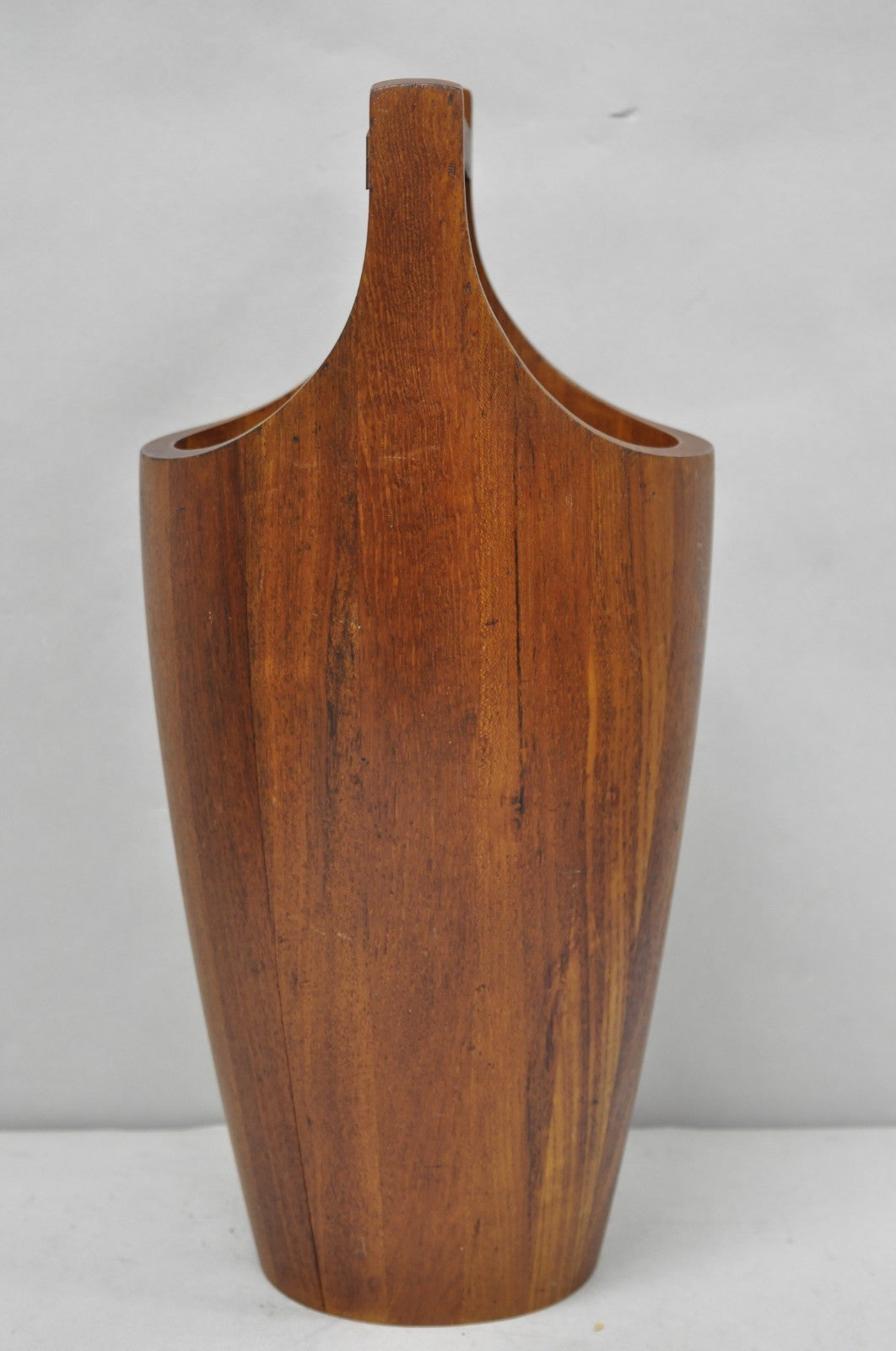 Vintage Mid Century Danish Modern Staved Teak Jens Quistgaard Ice Bucket  Dansk