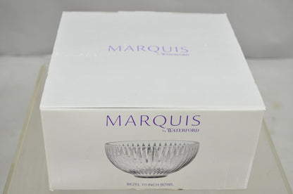 Marquis by Waterford Glass 10" Bezel Fruit Bowl Cut Crystal in Box