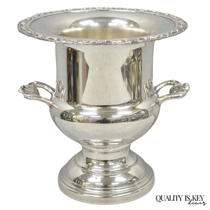 Vintage Victorian Silver Plated Trophy Cup Urn Bar Champagne Chiller Ice Bucket