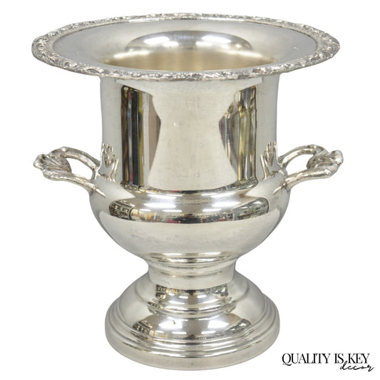 Vintage Victorian Silver Plated Trophy Cup Urn Bar Champagne Chiller Ice Bucket